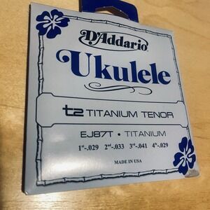 3-LOT Daddario Ukulele EJ87T & EJ88T New In‎ box Never Been Used Only Been Open